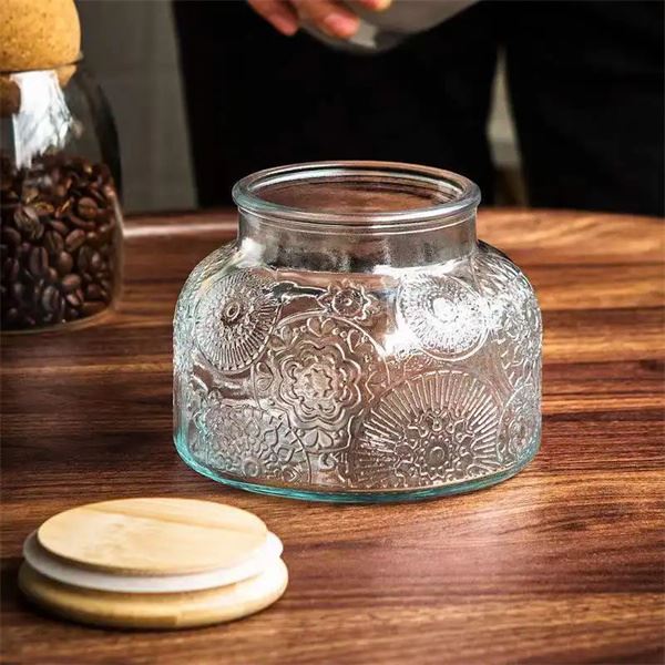 Round Vodka Bottle