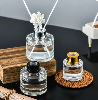 Glazen aromatherapiefles